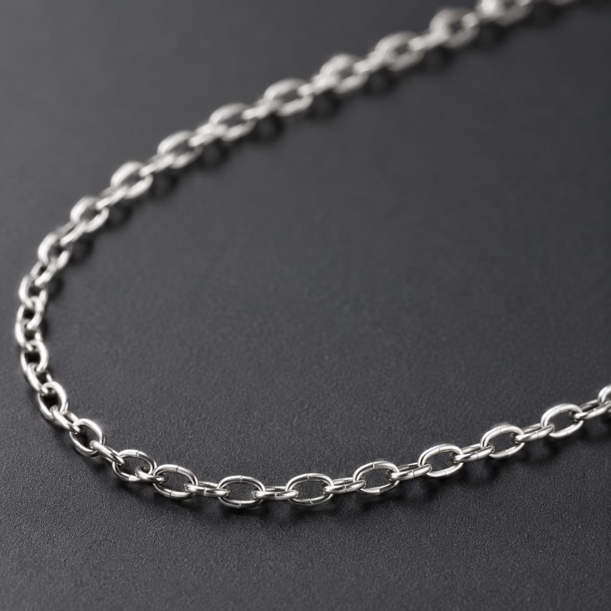Fine Cable Chain 1 mm in solid 925 sterling silver